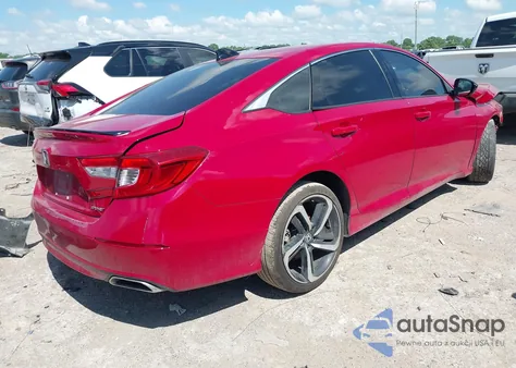 2021 Honda Accord Sport from USA, damaged, VIN 1HGCV1F30MA082089